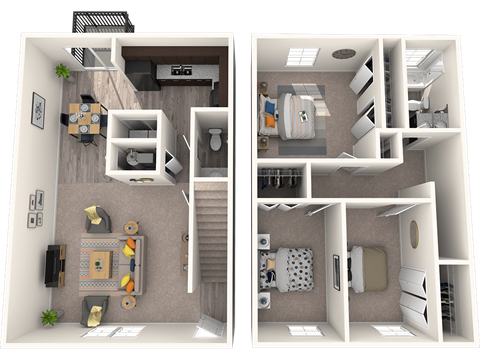 Three Bedroom Townhome Ashton Brook